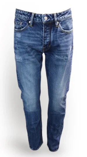 Blugi Barbati Kings Of Indigo Relaxed Taper Blue 31 Silver Collection