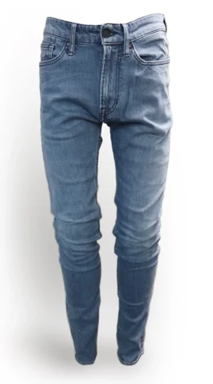 Blugi Barbati Kings Of Indigo Slim Blue 30 Black Edition